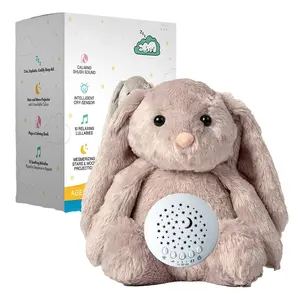 Fabriek Baby Slapen Bunny Speelgoed, Projector Konijn Sound Machine Slaap Shusher Teddy Pluche Dier Speelgoed