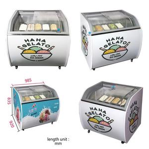 Exhibición <span class=keywords><strong>vertical</strong></span> del <span class=keywords><strong>congelador</strong></span> Escaparate de helados <span class=keywords><strong>Vitrina</strong></span> de helados - Product Image 1