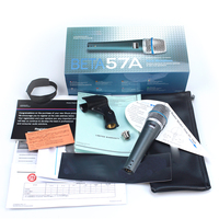 Microphone de karaoké de bureau BETA57 BETA57A de qualité supérieure, microphone filaire professionnel à main, prix pour le karaoké