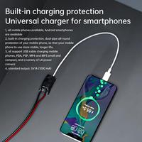 Transformateur d'alimentation pour caméra vidéo sans fil 220V à 5V 1A/2A, alimentation domestique, adaptateur de surveillance WiFi, Interface USB type-c