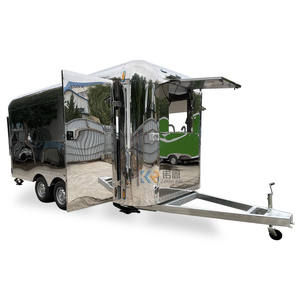 Vente flash : camion à glace, camion à café, remorque alimentaire, chariot de restauration rapide, chariot de mariage, chariot à vin et à bière, bar mobile sur remorque - Product Image 5