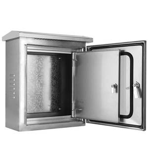 נירוסטה רכוב הפצה תיבת הפצה עמיד למים דלת זכוכית חיצונית - Product Image 1