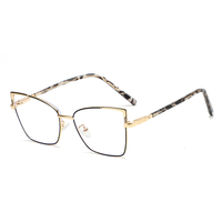 Gafas con Bloqueo de Luz Azul OEM, Montura Metálica, Lentes Fotocromáticas para Juegos de Computadora y Uso en Oficina, Gafas Fotocromáticas