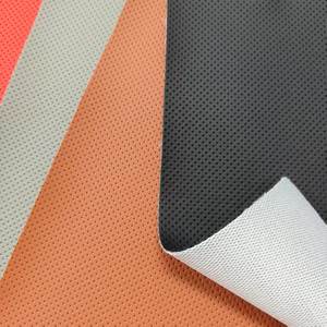 <span class=keywords><strong>Cuir</strong></span> synthétique demi-trou grain PVC personnalisé bonne qualité Faux <span class=keywords><strong>cuir</strong></span> pour siège de voiture volant appui-tête moteur de rembourrage - Product Image 1