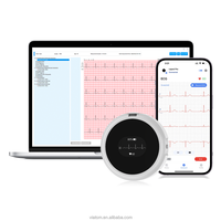 Moniteur Holter ECG portable Wellue Lepod Pro, design ultra-léger 50g, moniteur ECG portable 12 pistes
