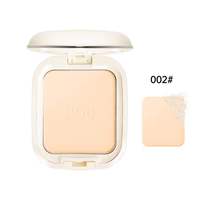 Poudre compacte fixatrice matifiante, contrôle du sébum, waterproof, à l'huile de neige blanche fraîche, ingrédients biologiques et végétaliens, fini longue tenue pour tous