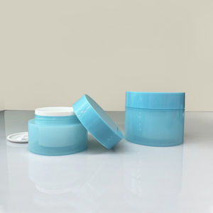 Petg nhựa mỹ phẩm lọ có nắp đậy 100g Mặt Kem hai lớp chai Kem mắt <span class=keywords><strong>Jar</strong></span> nhựa Kem <span class=keywords><strong>Jar</strong></span> trường hợp 100g50g80g30g25g - Product Image 5