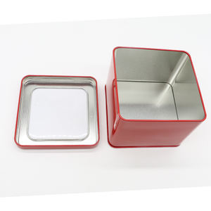 Scatola per orologio in banda stagnata nera quadrata per bambini imballaggi in metallo per orologi da regalo torte-scatola per stampa metallo personalizzata - Product Image 3