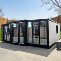 Maison Modulaire Conteneurisée au Design Ferme Moderne, Respirante, Isolée et Extensible, Idéale pour Appartement, Hôpital, Bureau