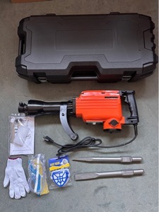 <span class=keywords><strong>Marteau</strong></span> de démolition électrique à couple élevé 110V-<span class=keywords><strong>Marteau</strong></span>-<span class=keywords><strong>piqueur</strong></span> de qualité industrielle pour le bris de béton, de brique et de pierre - Product Image 4