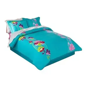 Juego de Edredón Brix de 8 Piezas con Apliques Florales Bordados, Edredón Moderno para el Hogar - Product Image 3