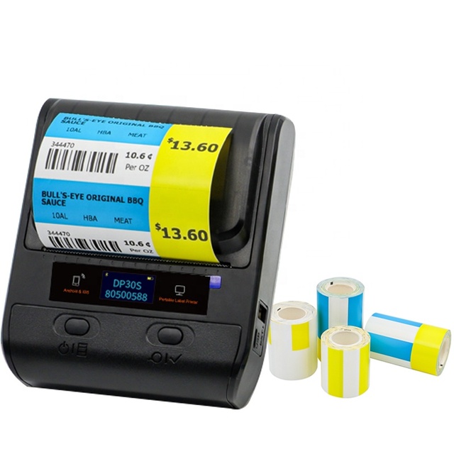 Detonger DP30S 203DPI DP30P 300 DPI 3 Inch Sticker Barcode Thermal Printer 80mm Rack/shelf Label Printer