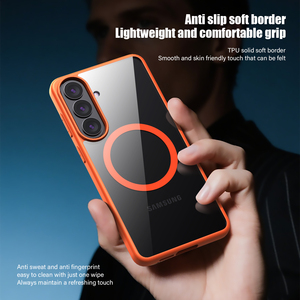 <span class=keywords><strong>Custodia</strong></span> Antiurto per <span class=keywords><strong>Samsung</strong></span> <span class=keywords><strong>Galaxy</strong></span> S26 Ultra, Cover Magnetica Trasparente S26 Plus Anti-ingiallimento ad Alta Trasparenza - Product Image 3