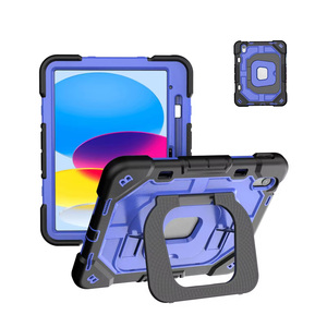 Capa para iPad 11ª Geração A16 à Prova de Choque com Suporte para Crianças, Capa de Silicone para iPad 11ª Geração A16 e <span class=keywords><strong>10</strong></span>ª Geração <span class=keywords><strong>10</strong></span>.9 Polegadas - Product Image 1