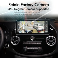 Autoradio Android 15 12,3 pouces 2DIN pour Mercedes Benz Vito 116 2016 Récepteur Stéréo GPS Navigation DSP Lecteur Vidéo Carplay 128 Go
