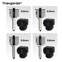 Trianglelab Bambu Lab A1 Mini Hotend Kecepatan Tinggi Suhu Tinggi Kompatibel dengan Pelarut Baru Dapat Diganti Baja Keras Printer 3D