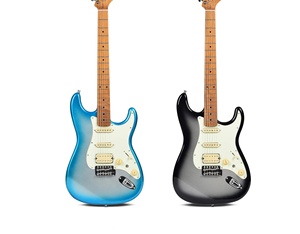 Professional High End <b>Strings</b> <b>Instrument</b> Gradient Color Guitar with Magnetic Steel Pickup Carbonized Maple Wood - Product Image 1