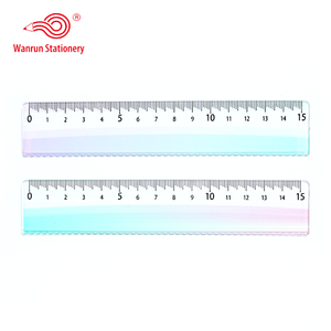 Bán buôn 15cm nhựa trong suốt thẳng Cai Trị phổ biến màu cho các trường học & văn phòng PS công cụ đo lường - Product Image 2