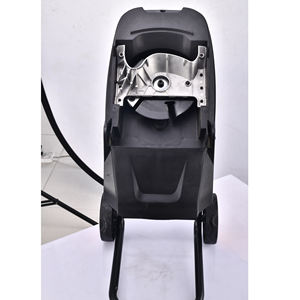 Mini déchiqueteuse à gazon électrique 2400W, déchiqueteuse de branches électriques avec sac de collecte de 50 litres - Product Image 3