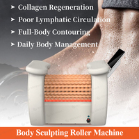 Appareil de massage lymphatique corporel à rouleaux pour chaise de massage automatique, rouleau de contour professionnel pour le remodelage corporel