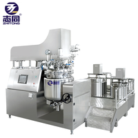 ZT ligne de production cosmétique 100L homogénéisateur sous vide mélangeur machine crème faisant la machine équipement de production de lotion