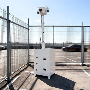 <span class=keywords><strong>Torre</strong></span> <span class=keywords><strong>de</strong></span> Vigilancia Móvil con CCTV, Certificación CE, para Obras <span class=keywords><strong>de</strong></span> Construcción, Paneles Solares Opcionales - Product Image 1