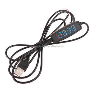 5V USB nối mở dây đóng hộp trên Off đẩy chuyển đổi điện mở rộng cáp dẫn ánh sáng dải đèn dây USB chuyển đổi dimmer - Product Image 1