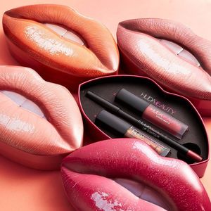 Hộp Đựng Son Môi Kim Loại Đặc Biệt Tùy Chỉnh Hộp Đựng Son Dưỡng Môi Bộ Quà Tặng Trang Điểm Hộp Thiếc Mỹ Phẩm Hình Môi - Product Image 2