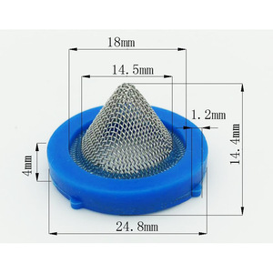 ตัวกรองสแตนเลสแบบออโตโนมี ขนาด 30.5 มม. พร้อมซีลโอริงเคลือบซิลิโคน - Product Image 2