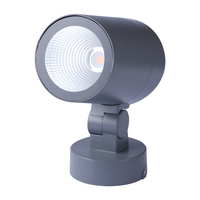 Projecteur LED de jardin sur piquet 15W durable et antirouille, 3000K/4000K/6000K réglable, éclairage extérieur IP65, alimentation CC pour aménagement paysager