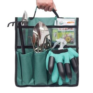 BSCI Factory Tool Bag Pouch for Garden Kneeler Seat,Foldable Planting Tools <b>Storage</b> Tote Bag to <b>Bench</b>,Gardening Supply Toolkit - Product Image 3