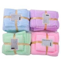 Conjunto de Toalla de microfibra para niños, juego de toalla de baño suave y absorbente, regalo