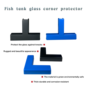Protectores de esquina de vidrio en forma de L/T <span class=keywords><strong>para</strong></span> mariscos, esquinas redondeadas, antiarañazos, protege las esquinas del Acuario de daños por impacto - Product Image 6