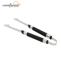 Ensemble d'outils de barbecue portable pour le camping en plein air avec construction en acier inoxydable + polypropylène, antiadhésif et résistant à la chaleur, kit de 3 à 5 pièces
