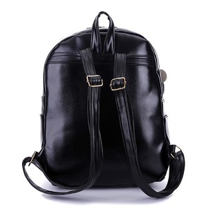 Lovely Mini Miqi Designer Mochila Cute Cartoon <span class=keywords><strong>Minnie</strong></span> Mickey Nylon Estilo de moda Cierre de lazo Patrón de caramelo Cremallera Uso de <span class=keywords><strong>maquillaje</strong></span> - Product Image 6