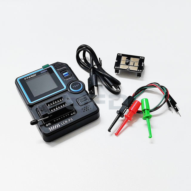 LCR-P1 Transistor Component Tester Multifunctional Capacitor Resistor MOSFET and Electronic Component Testing