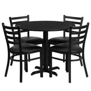 Table et chaises de <span class=keywords><strong>bar</strong></span>, mobilier commercial, mobilier de <span class=keywords><strong>bar</strong></span> en bois, nouveau produit, design moderne, solide, portable, <span class=keywords><strong>bar</strong></span> <span class=keywords><strong>haut</strong></span>, 5 pièces/carton - Product Image 1
