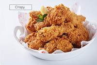 Farine à frire pour poulet tempura croustillant KFC en sachet à bas prix et faible MOQ