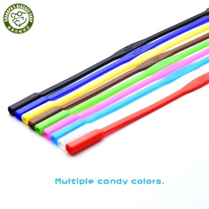 Lanière de sport antidérapante pour adolescents/enfants, sangle de sécurité en silicone souple pour lunettes, <span class=keywords><strong>porte</strong></span>-lunettes, plusieurs couleurs, longueur 17/20 cm - Product Image 3