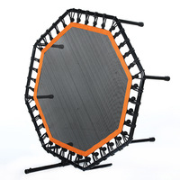 Trampoline de parc sportif pliable pour enfants adultes Mini trampoline d'extérieur pliable de remise en forme