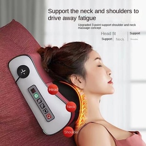 Almohada de Masaje Cervical Multifuncional con Función Musical, Amasamiento y Compresa Caliente para Cuello, Cintura, Piernas y Espalda - Product Image 4