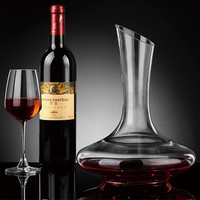 2025 Carafe à vin en verre de haute qualité 1500ml Design moderne Bubbler à vin rouge