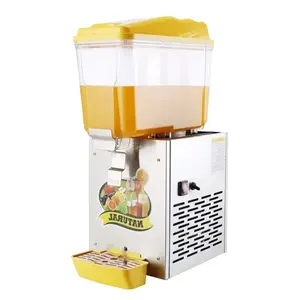 Ticari yüksek kaliteli 1-tankları soğuk meyve suyu makinesi içecek/büyük kapasiteli içecek dağıtıcı sıkacağı makinesi