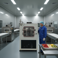 Lyophilisateur de qualité commerciale, machine de séchage par congélation sous vide pour usage professionnel, équipement de lyophilisation