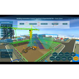 مجموعة تعليمية وتجريبية للتحكم الآلي في المباني (مع برنامج) + معدات تعليمية + مجموعة تدريبية + مجموعة تجارب - Product Image 5