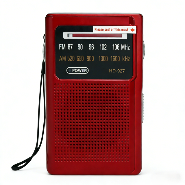 Car Use Portable Pocket AM FM Radio Compact Receiver for Road Trip Travel Camping Outdoor