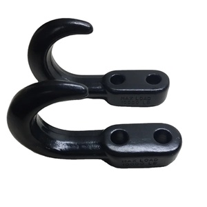 Tow Hook 2 lỗ hoàn thành Kit phía trước giảm giả mạo Tow Hook với bu lông & Nuts - Product Image 1