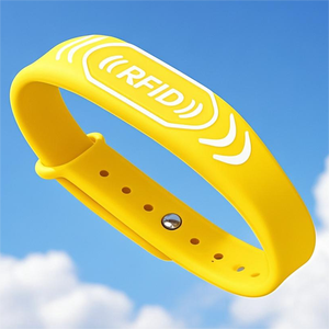 Bracelets en silicone colorés et inodores, étanches, ISO 1K 13.56MHz RFID NFC, pour hôtels, concerts, écoles, restauration, industrie, entreprise - Product Image 3