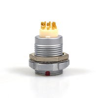Conector Circular Hembra para ECG, Fabricado en China |   Conector Push-Pull de Alta Calidad Serie 2B de 2-19 Pines para Uso Médico