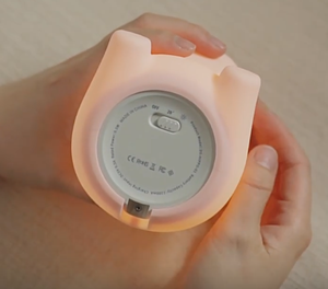 Gift Home Desk Kids Lamp Soft Silicone Hippo Night <b>light</b> with 2-Level Dimming Warm White Emittance for baby bedroom - Product Image 4